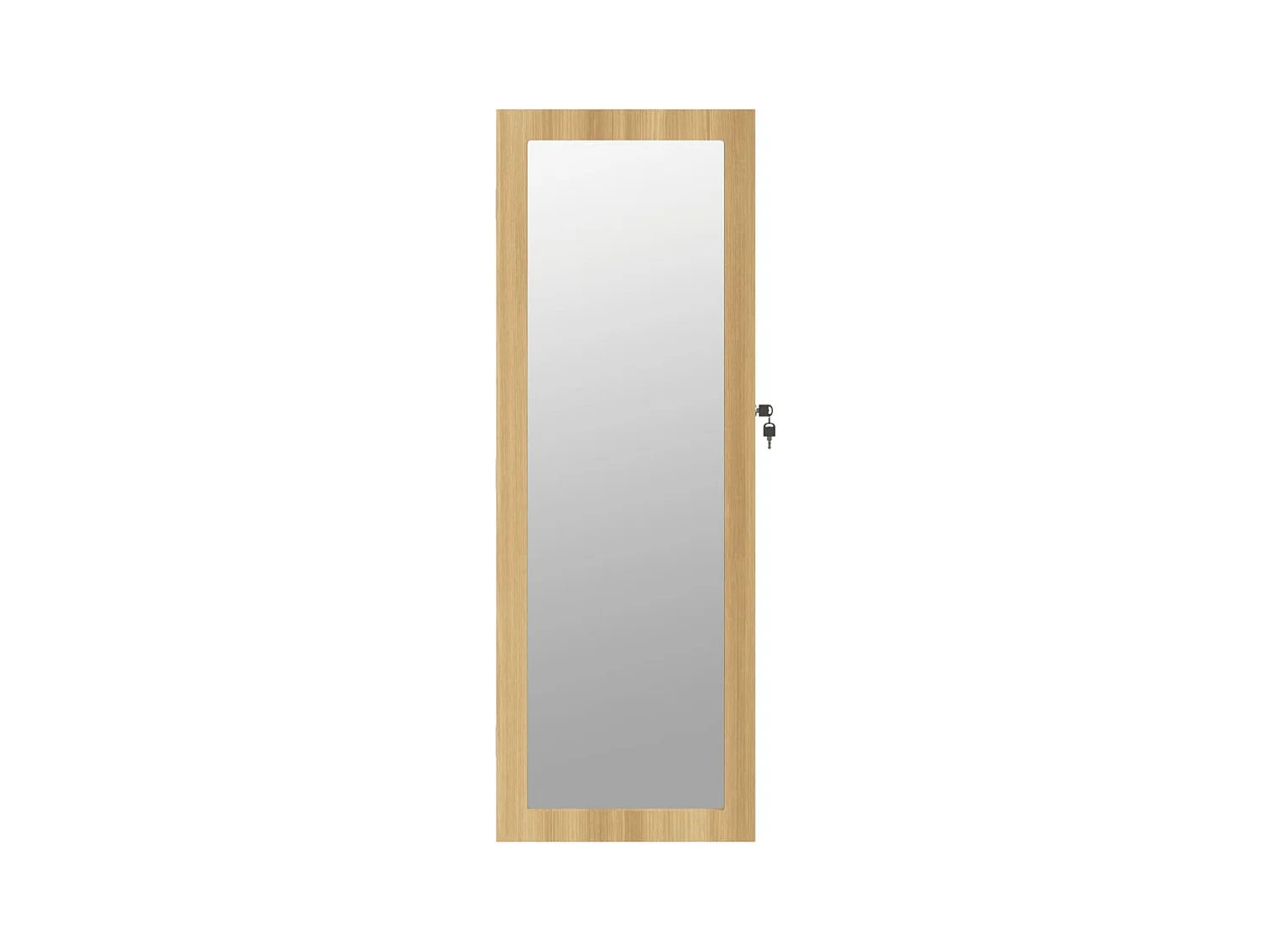 Armadio Portagioie con Specchio a Muro 37,5x10x106 cm CFW51013