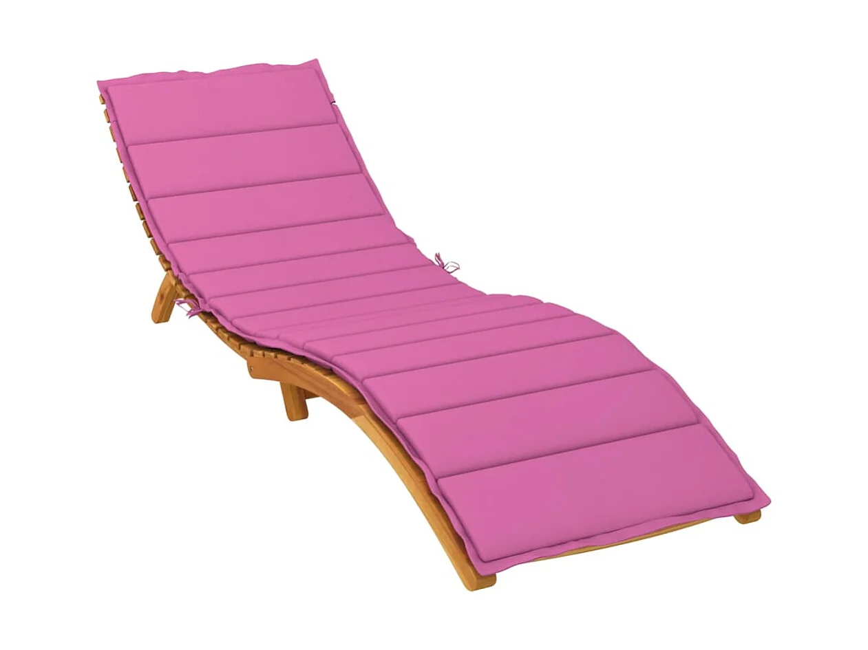 Coussin de chaise longue rose tissu oxford OFR50886
