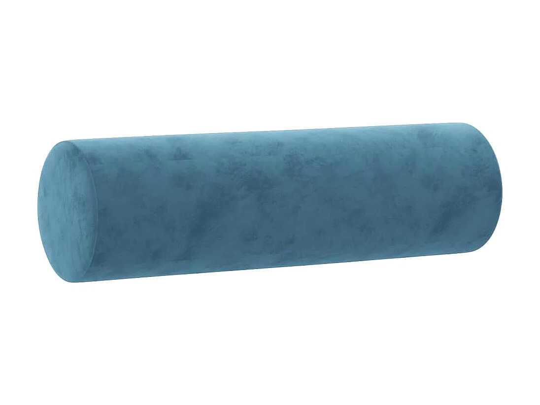 Sierkussens 2 st 15x50 cm fluweel blauw NL385824