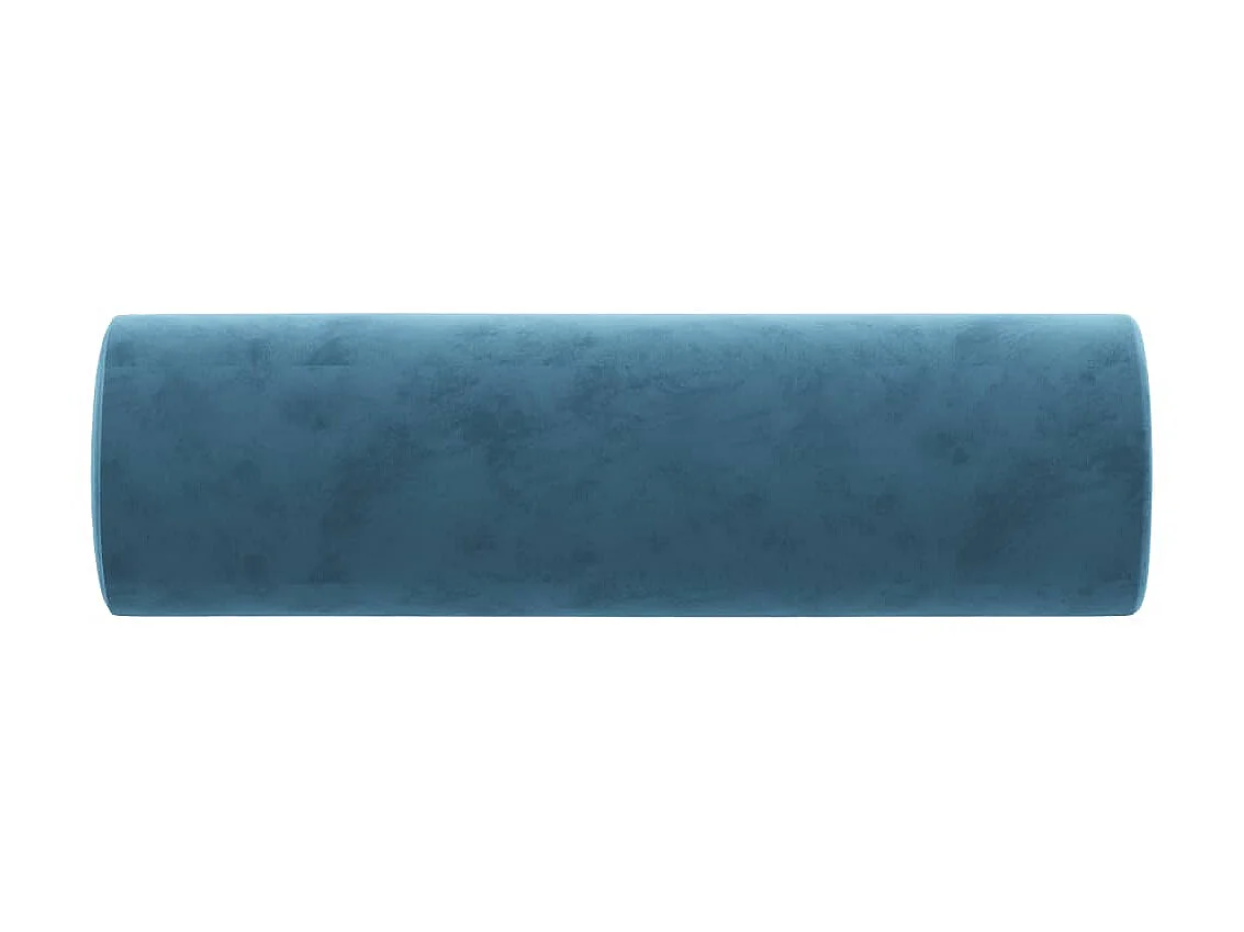 Sierkussens 2 st 15x50 cm fluweel blauw NL385824