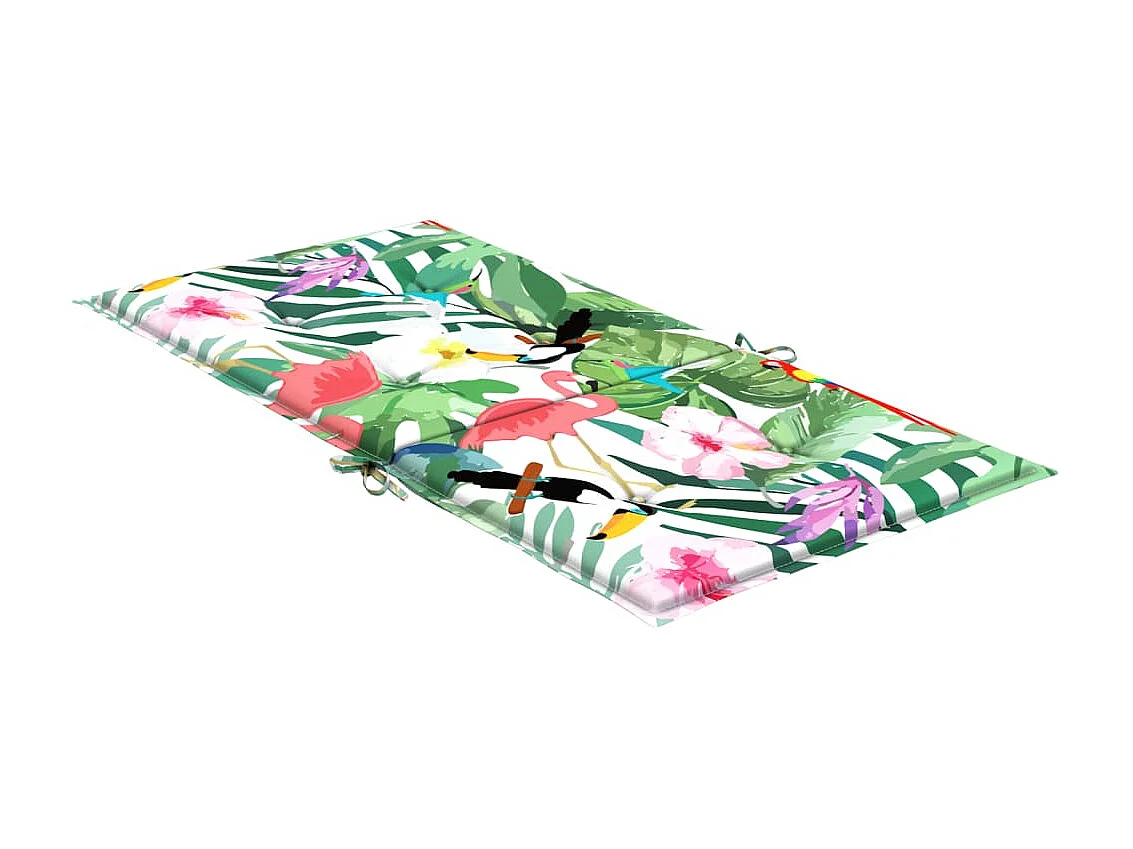 Coussins de chaise à dossier bas Lot de 4 multicolore tissu OFR62410