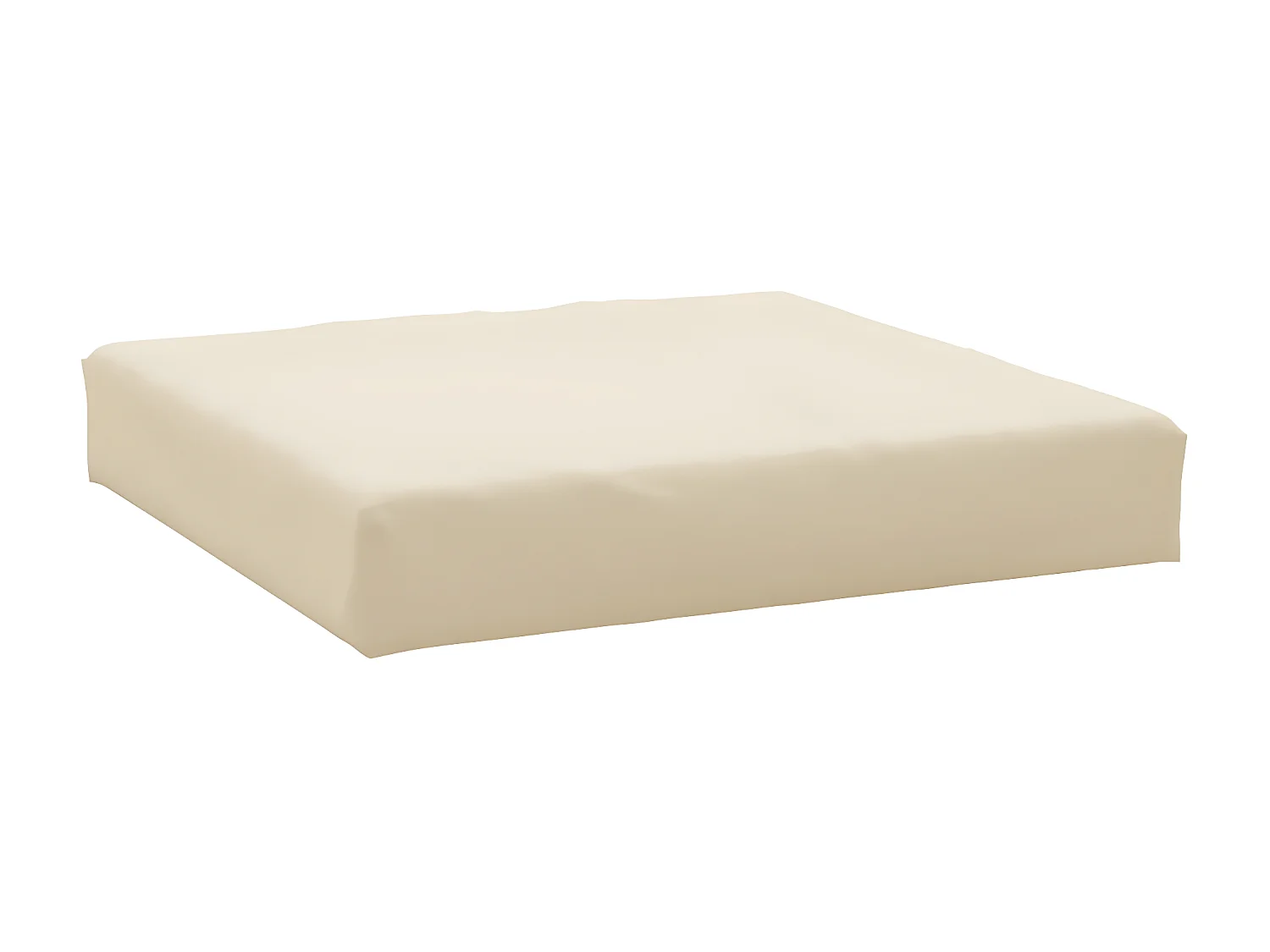 Cojines para palets 3 unidades tela Oxford beige ES965294