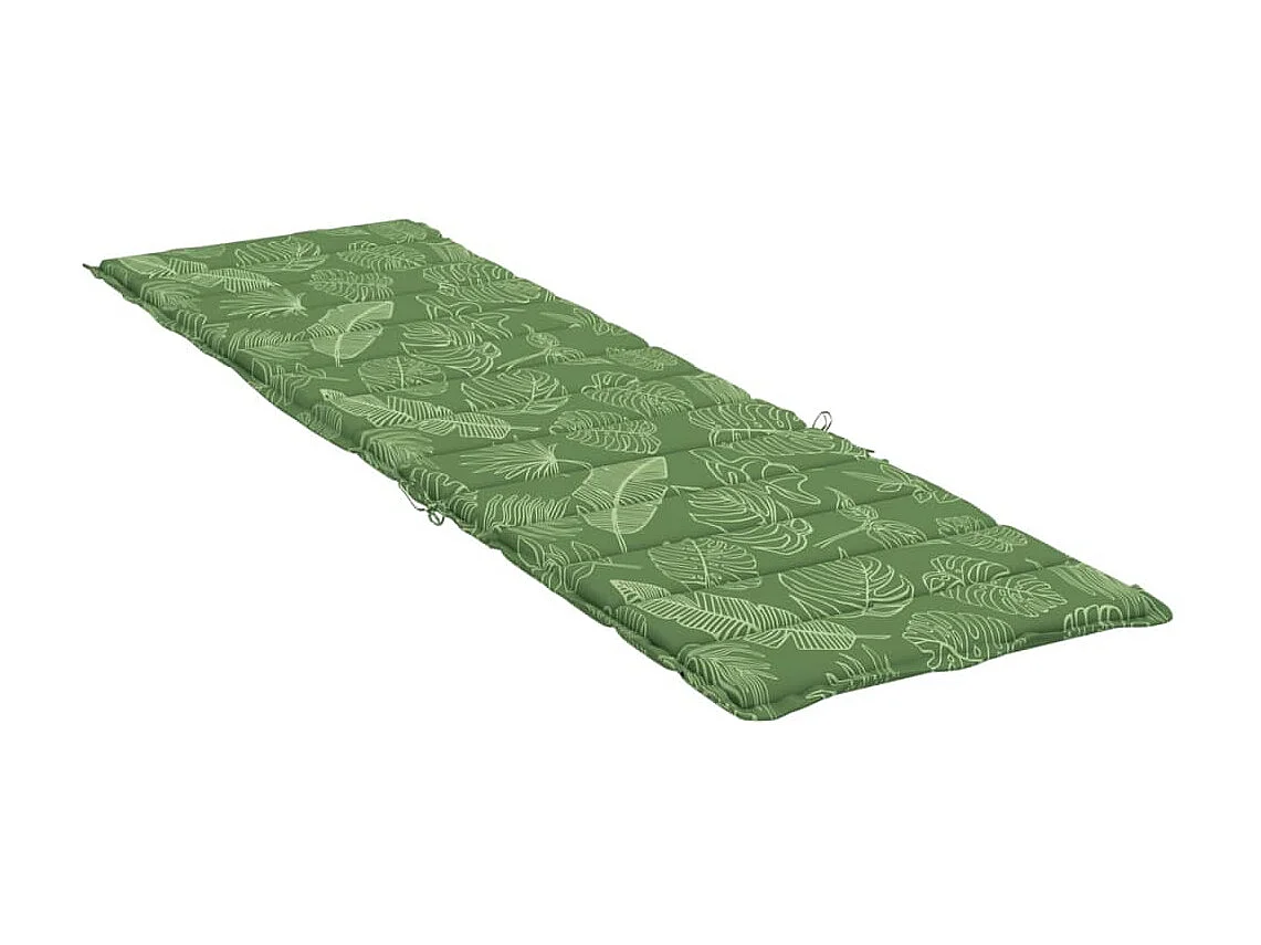 Coussin de chaise longue à motif de feuilles tissu oxford OFR70049