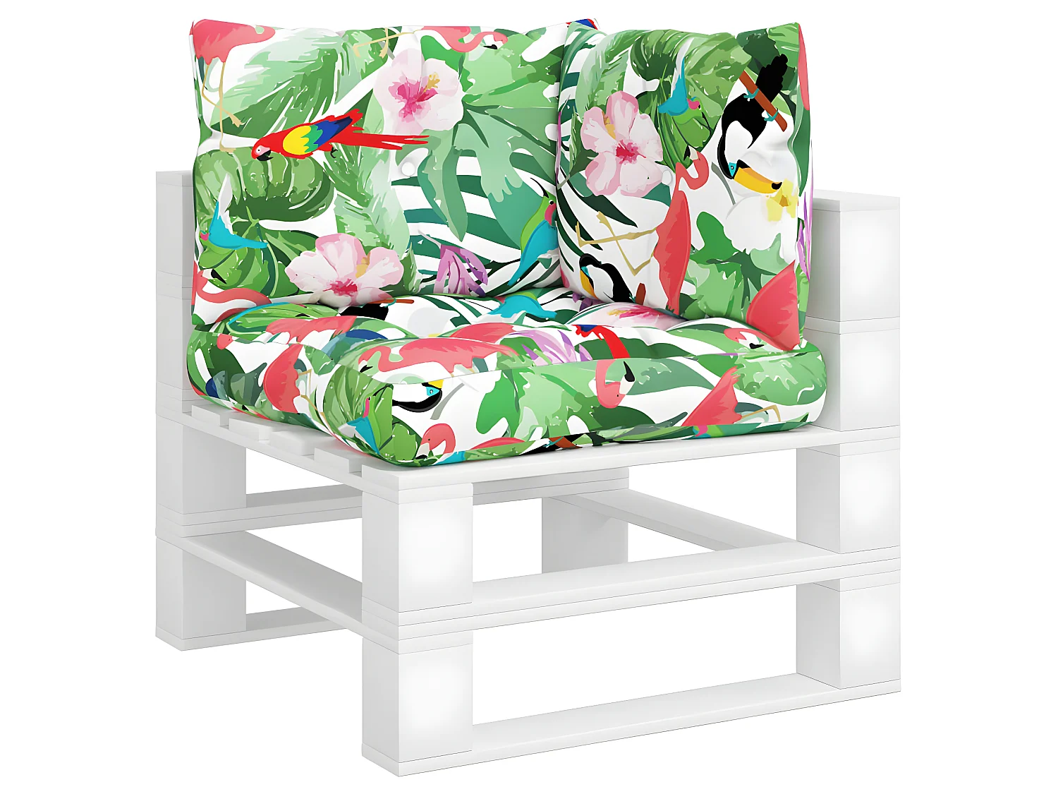 Coussins de palette 3 pcs multicolore tissu Oxford OFR51380