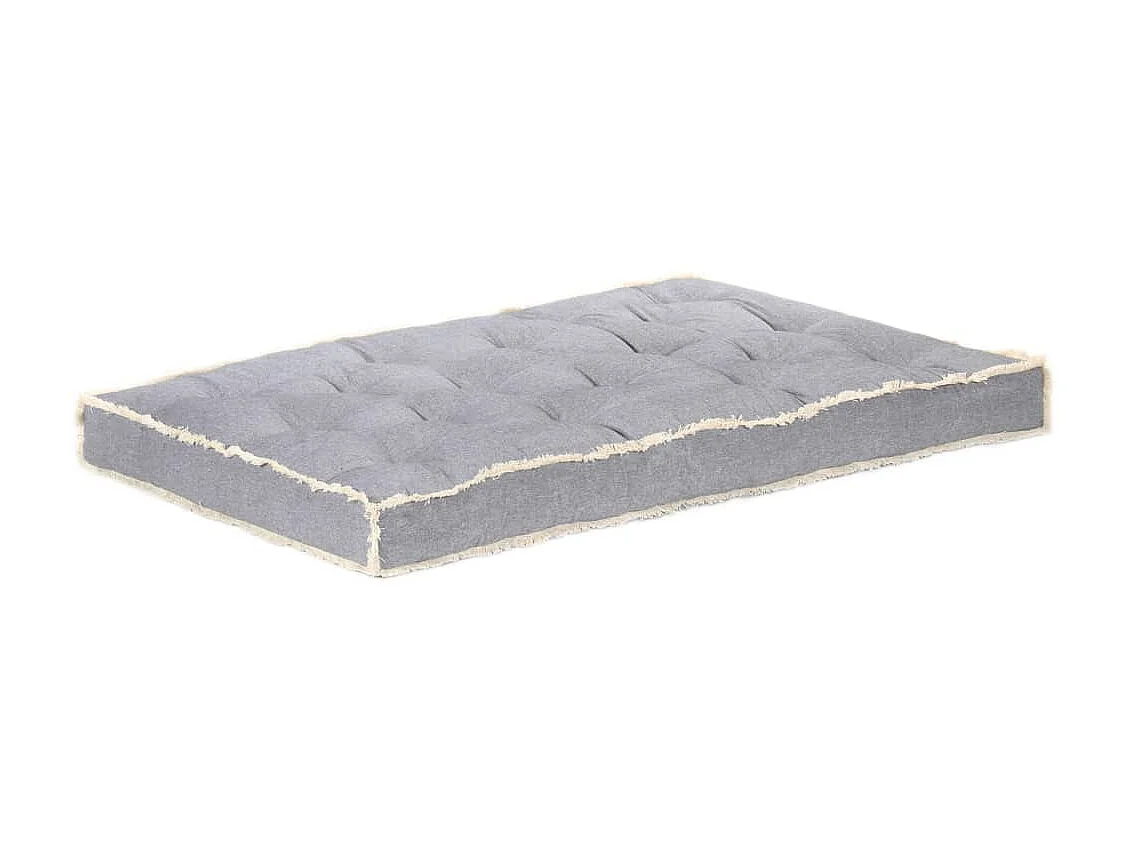 Coussin de canapé palette Anthracite 120x80x10 cm OFR56730