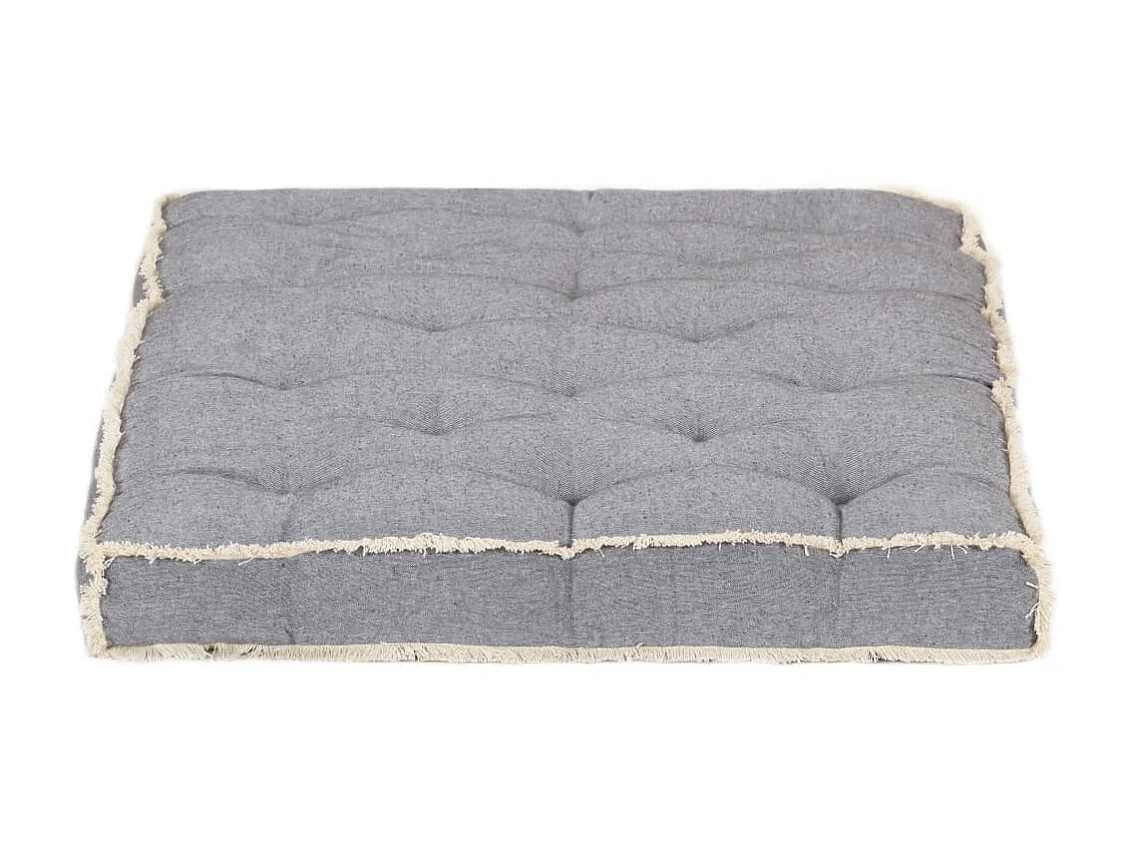 Almofadão para sofá de paletes 120x80x10 cm antracite PT765439