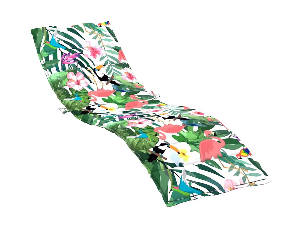 Coussin de chaise longue multicolore tissu oxford OFR73343