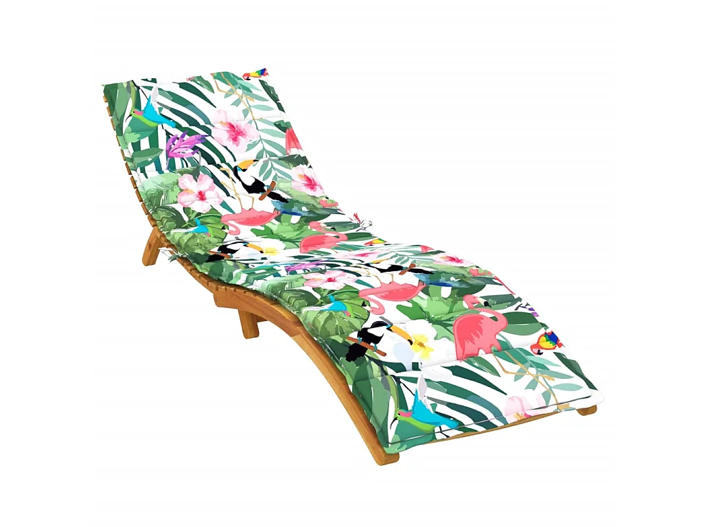 Coussin de chaise longue multicolore tissu oxford OFR73343