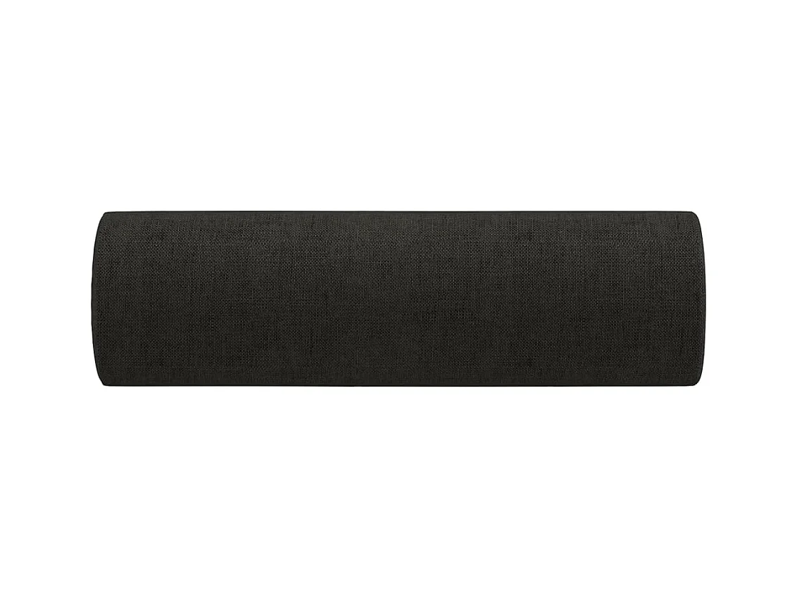 Sierkussens 2 st 15x50 cm stof zwart NL705027