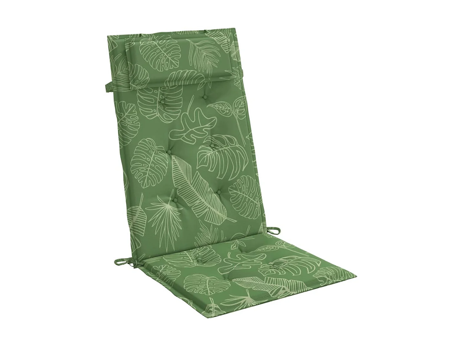 Coussins de chaise à dossier haut Lot de 2 modèle de feuille OFR64109