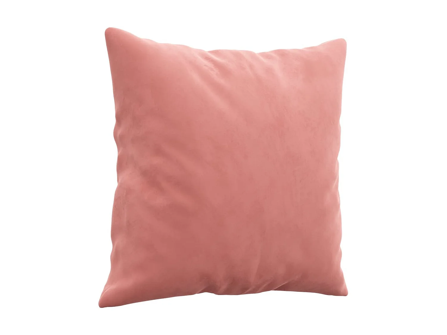 Coussins décoratifs 2 pcs Rose 40x40 cm Velours OFR38921