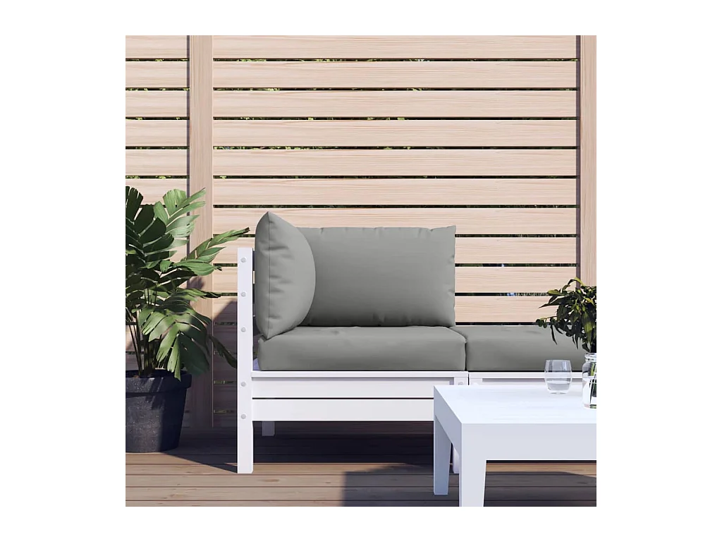 Coussins de palette 3 pcs gris tissu oxford OFR59014
