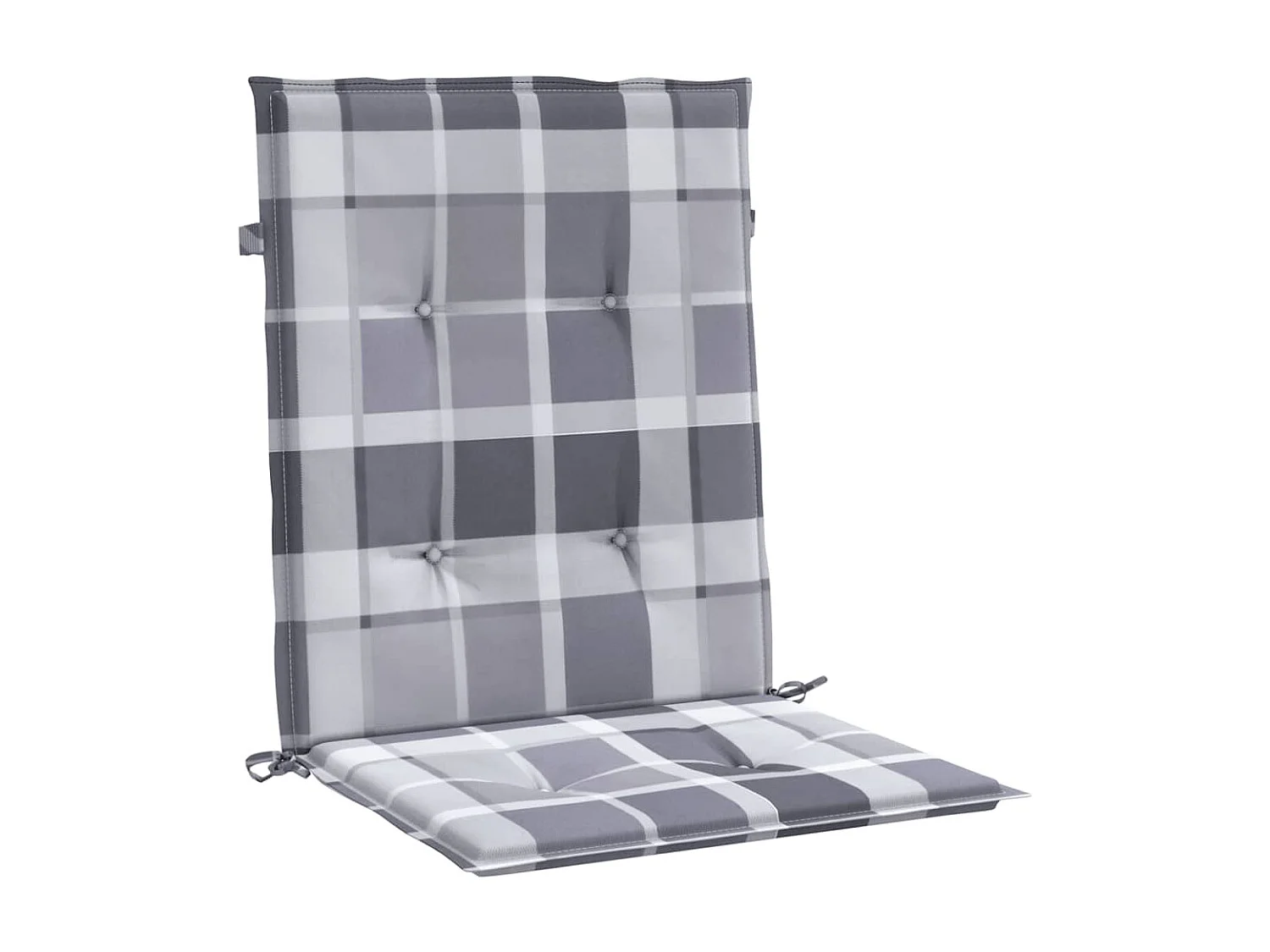 Coussins de chaise de jardin à dossier bas Lot de 4 OFR78802