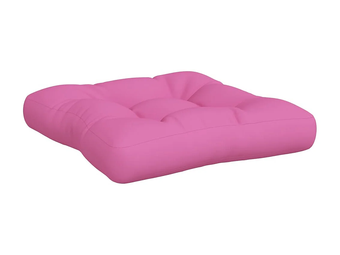 Almofadões p/ móveis de paletes 3 pcs tecido oxford rosa PT957103