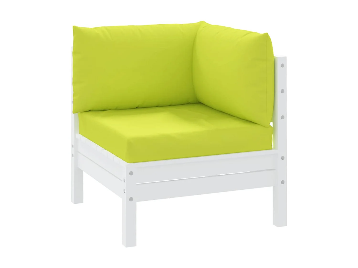 Coussins de palette 3 pcs vert vif tissu oxford OFR41836