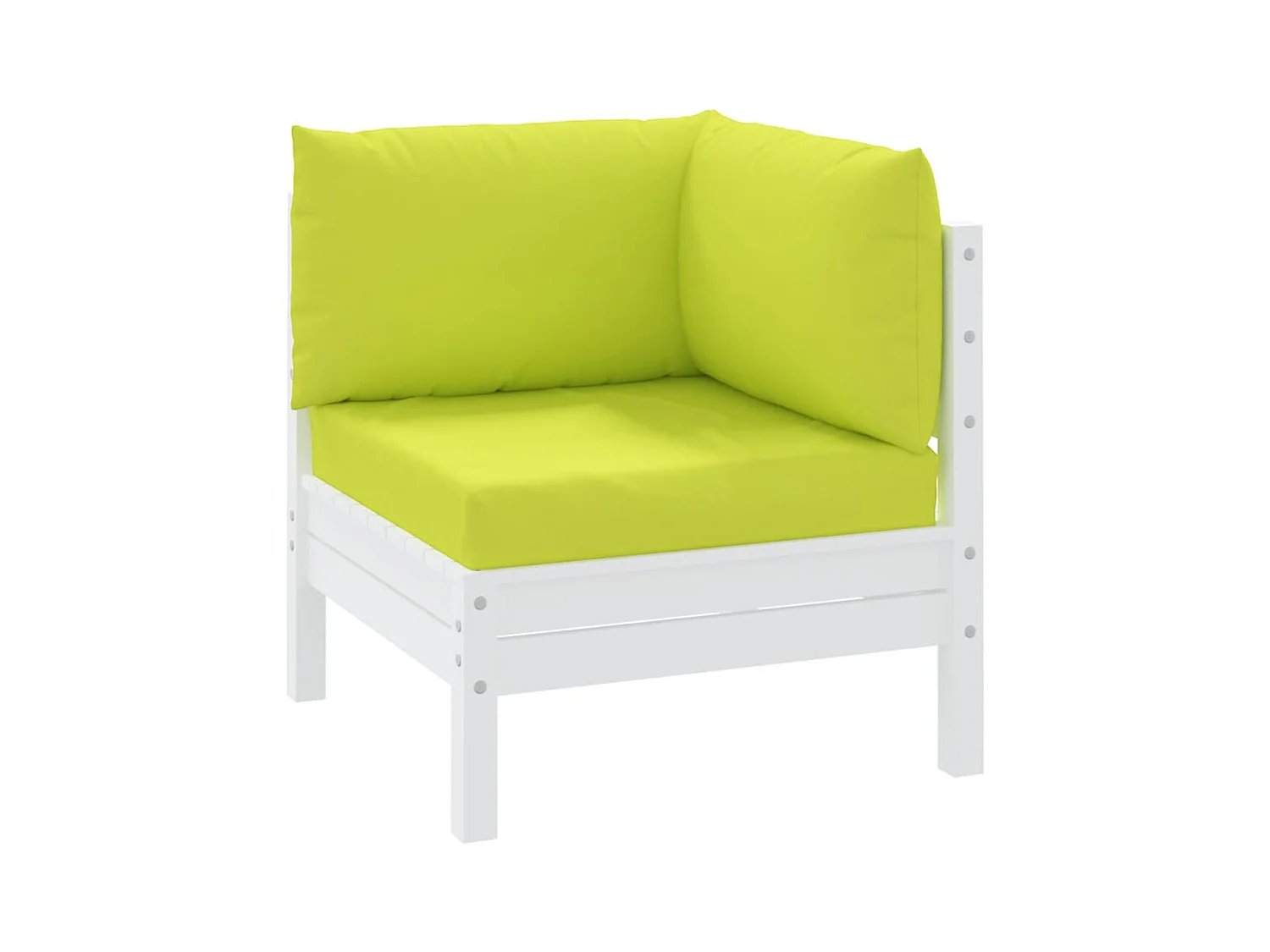 Palletkussens 3 st oxford stof heldergroen NL397995