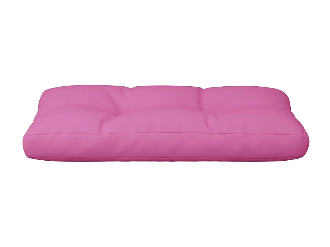 Almofadão para sofá de paletes 80x40x12 cm tecido rosa PT511887
