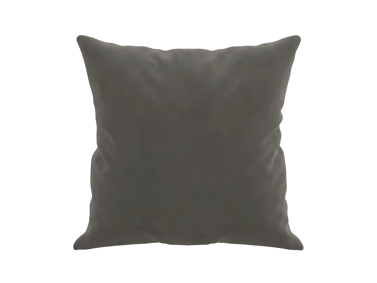 Coussins décoratifs 2 pcs Gris foncé 40x40 cm Velours OFR53563