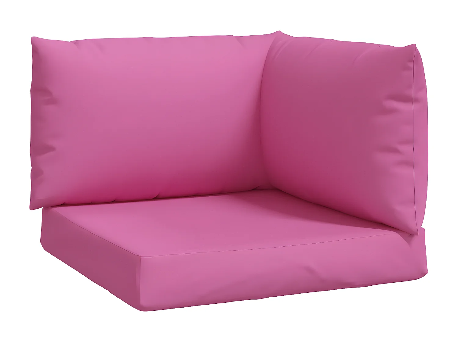 Coussins de palette 3 pcs rose tissu Oxford OFR29200