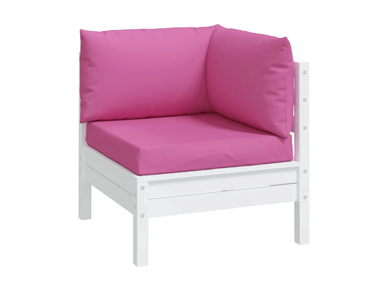 Coussins de palette 3 pcs rose tissu Oxford OFR29200