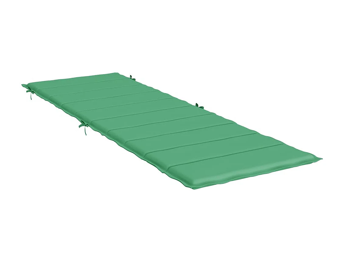 Almofadão p/ espreguiçadeira 186x58x3 cm tecido oxford verde PT544339