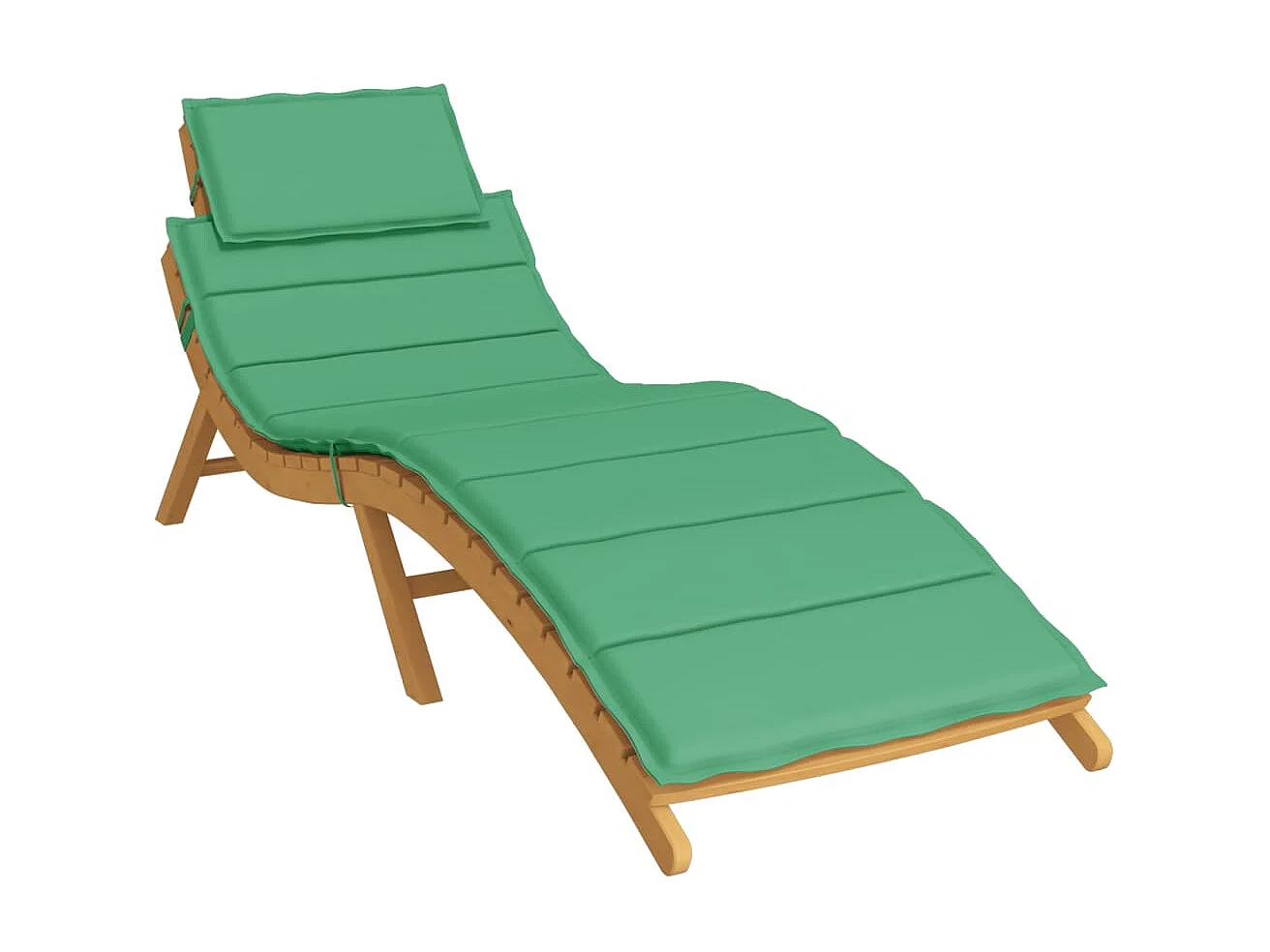 Coussin de chaise longue vert 186x58x3 cm tissu oxford OFR16014