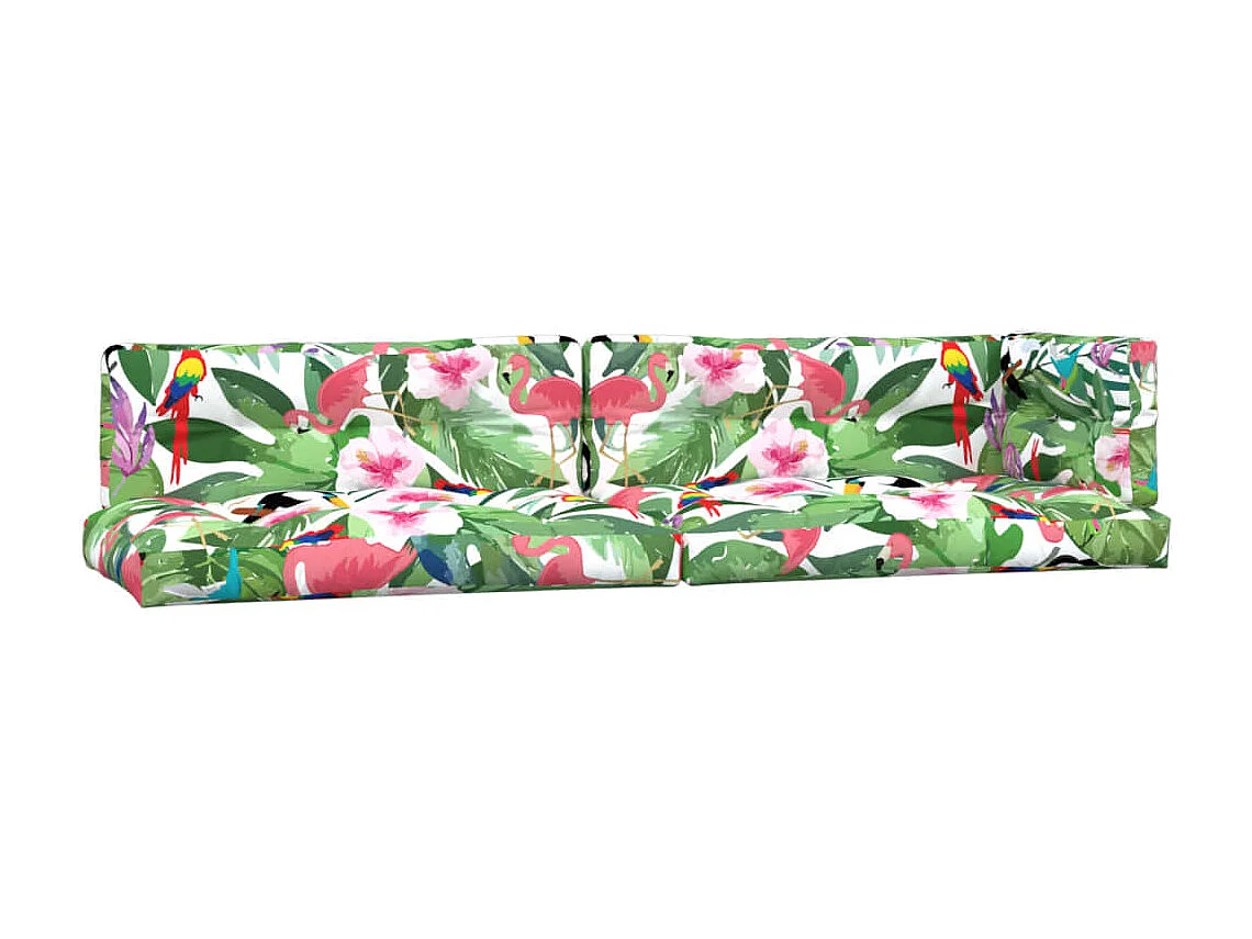 Coussins de palette Lot de 5 multicolore tissu OFR97883