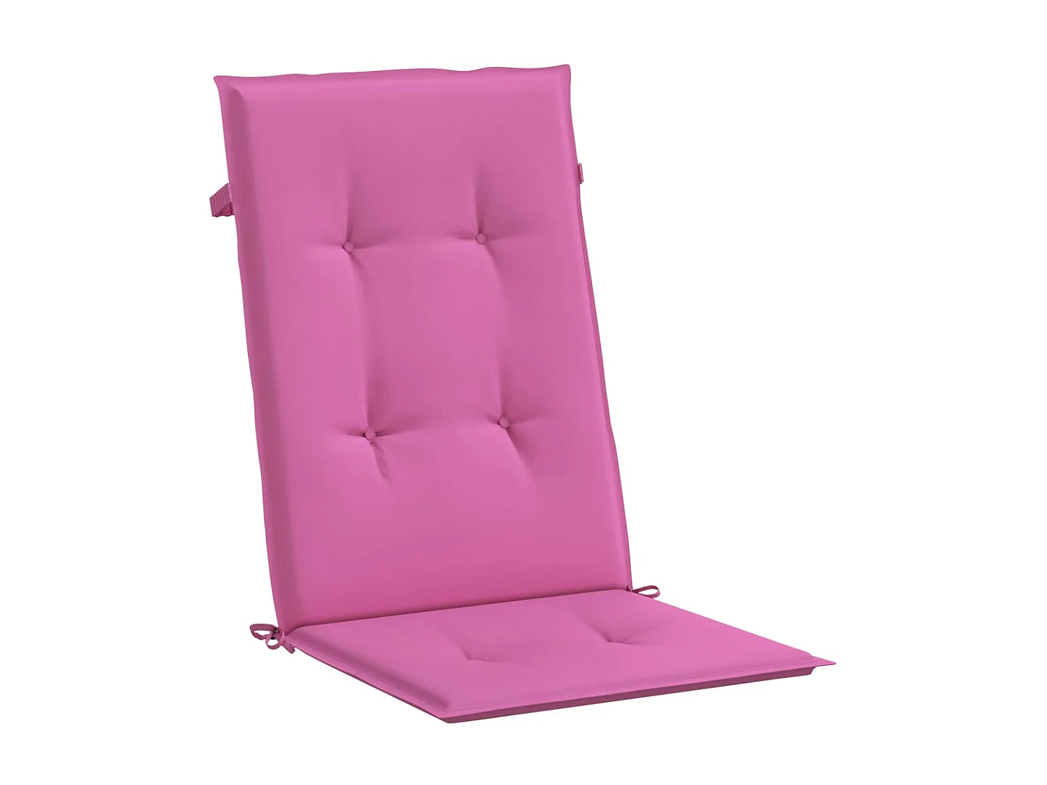 Coussins de chaise à dossier haut 4 pcs rose tissu OFR93787