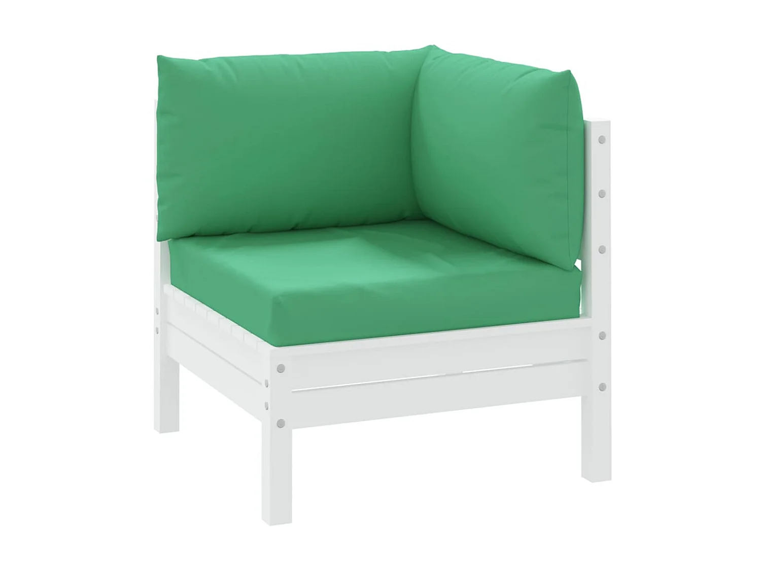 Coussins de palette 3 pcs vert tissu oxford OFR74477