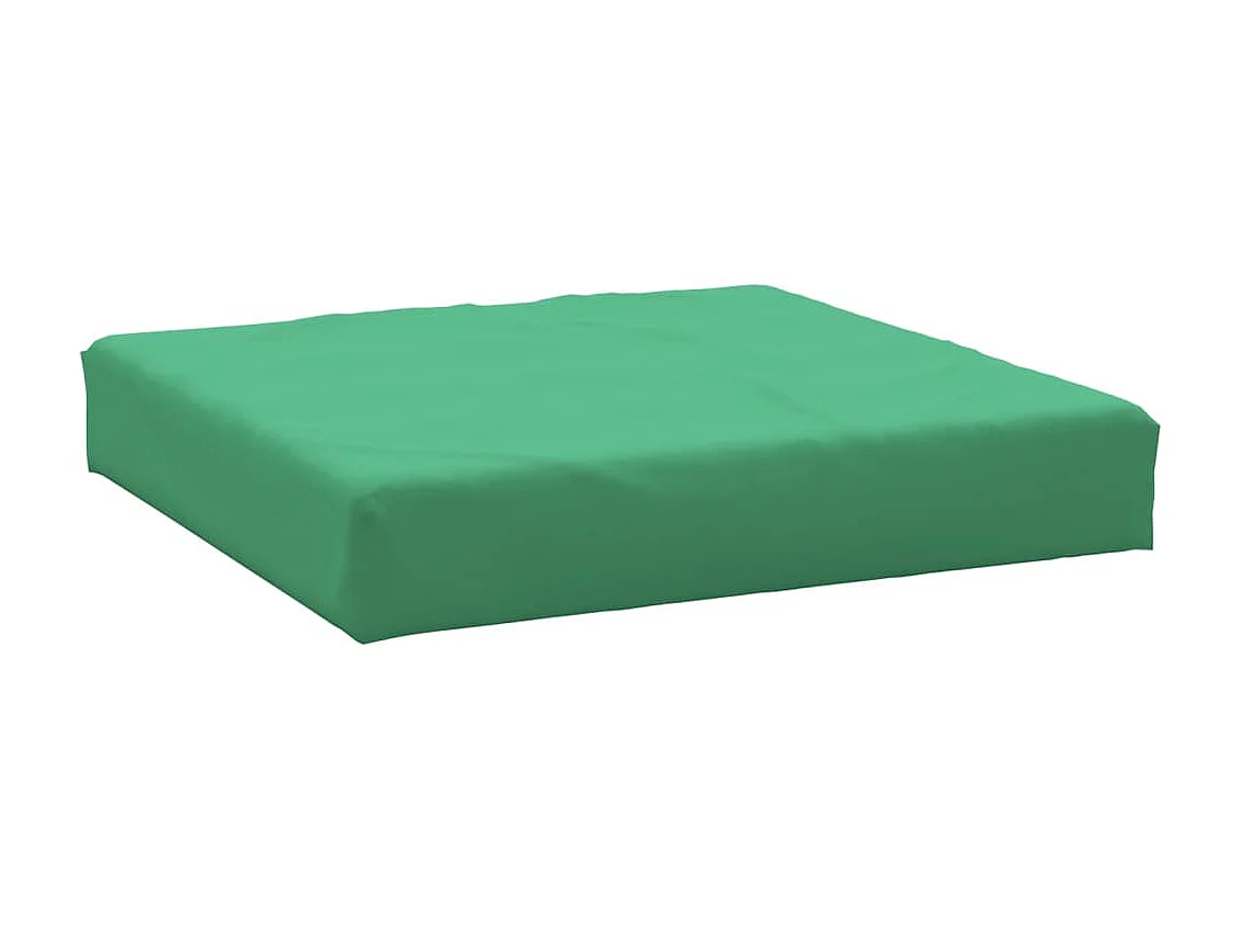 Almofadões p/ móveis de paletes 3 pcs tecido oxford verde PT708413