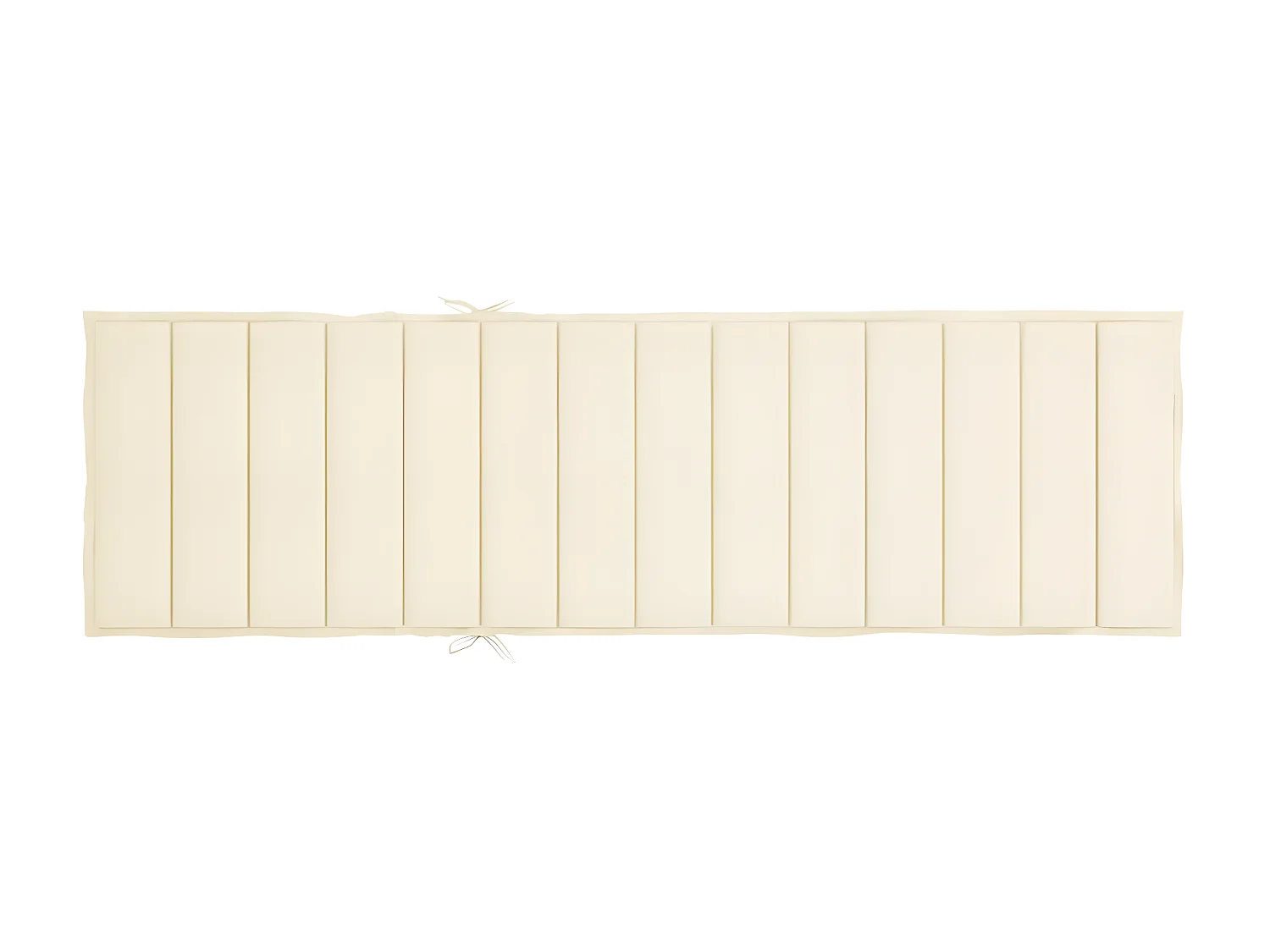 Almofadão p/ espreguiçadeira 200x60x3 cm tecido oxford creme PT623005