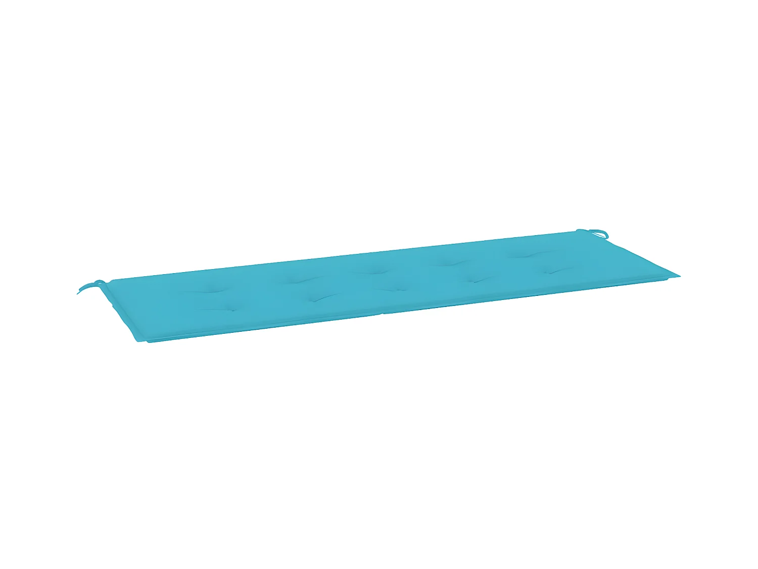 Tuinbankkussen 150x50x3 cm oxford stof turquoise NL239497