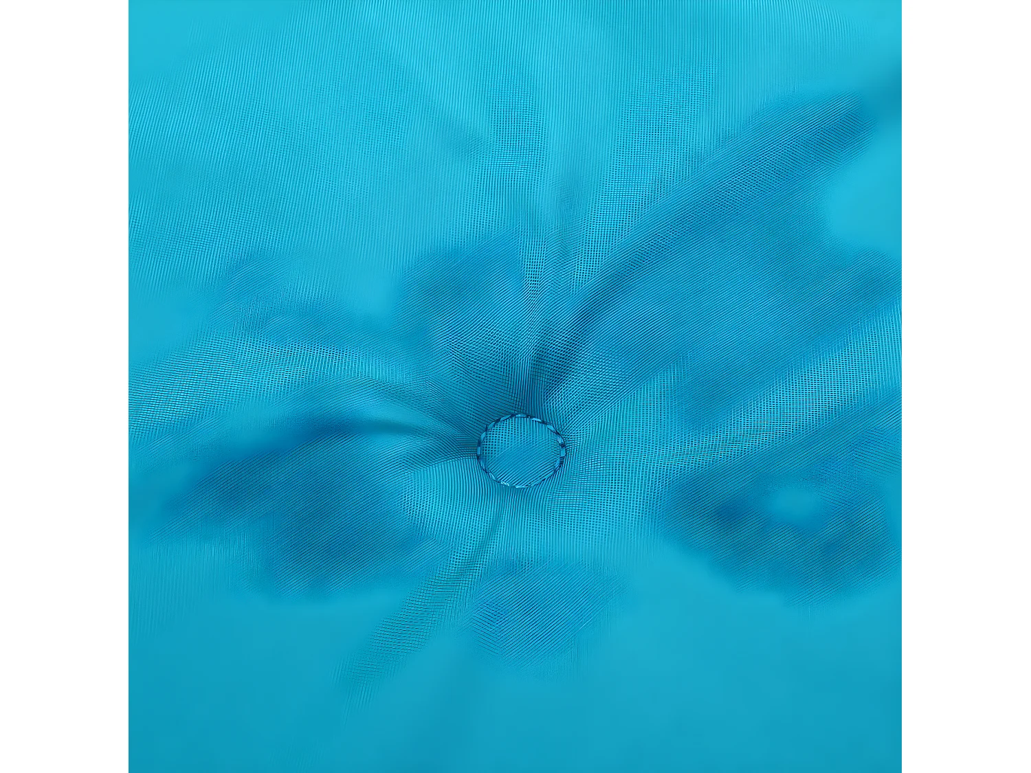 Almofadão p/ banco de jardim 150x50x3 cm tecido oxford turquesa PT331532