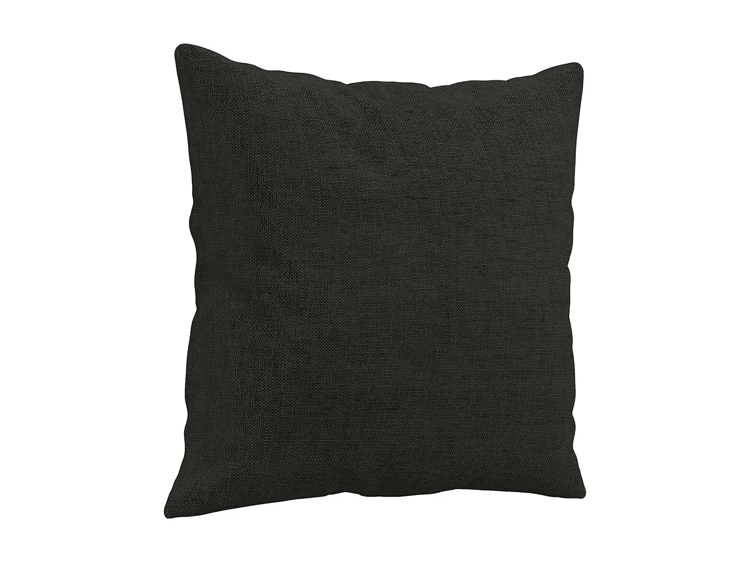 Cojines decorativos 2 uds tela negro 40x40 cm ES273117
