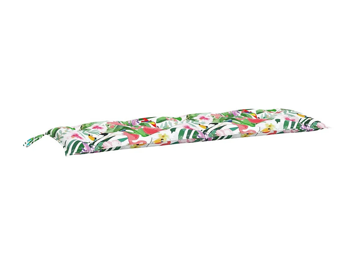 Coussins de banc de jardin Lot de 2 multicolore 150x50x7 cm OFR72602