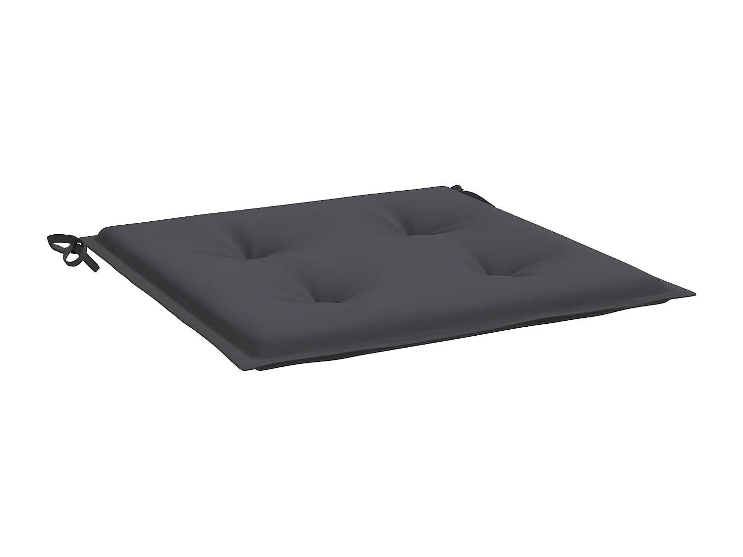 Coussins de chaise de jardin 2 pcs anthracite 50x50x3 cm OFR17339