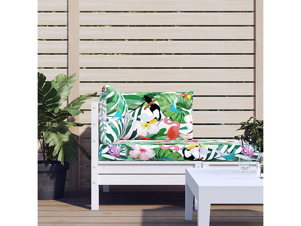 Coussins de palette 3 pcs multicolore tissu Oxford OFR52575