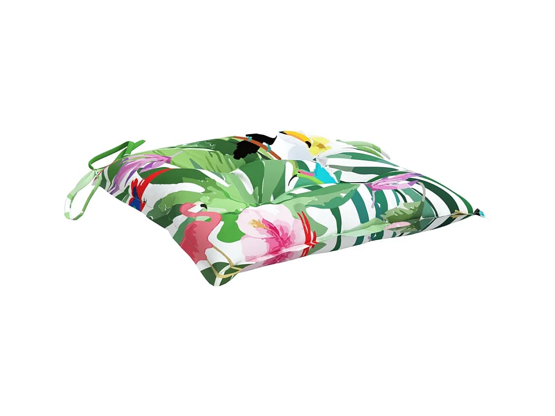 Cojines para silla 4 uds tela Oxford multicolor 50x50x7 cm ES735636