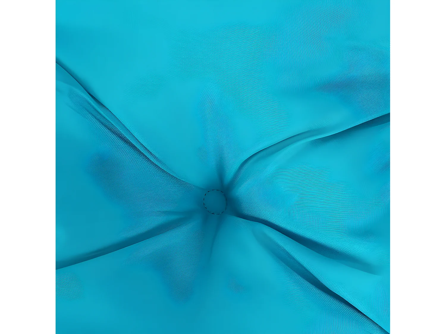 Cojín para banco de jardín tela turquesa 110x50x7 cm ES561112