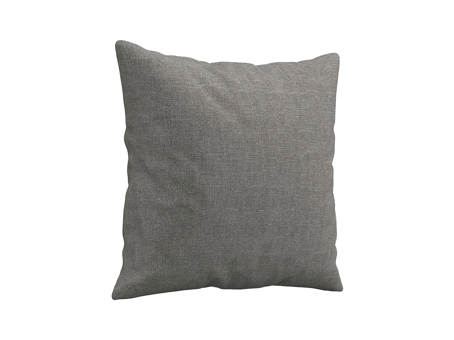 Cojines decorativos 2 uds tela gris oscuro 40x40 cm ES326404