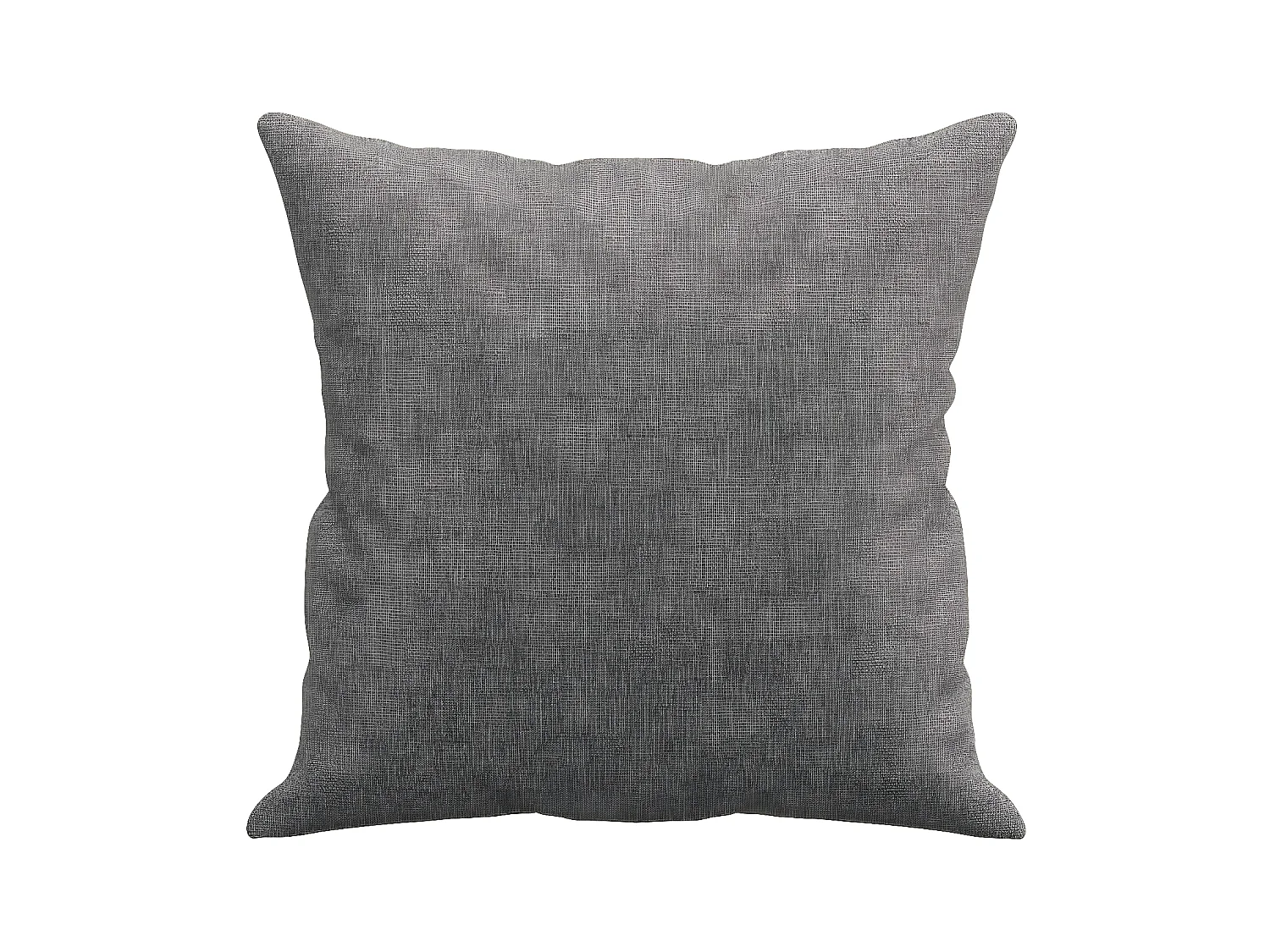 Cojines decorativos 2 uds tela gris oscuro 40x40 cm ES326404