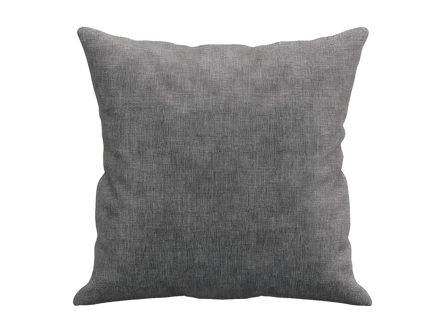 Cojines decorativos 2 uds tela gris oscuro 40x40 cm ES326404