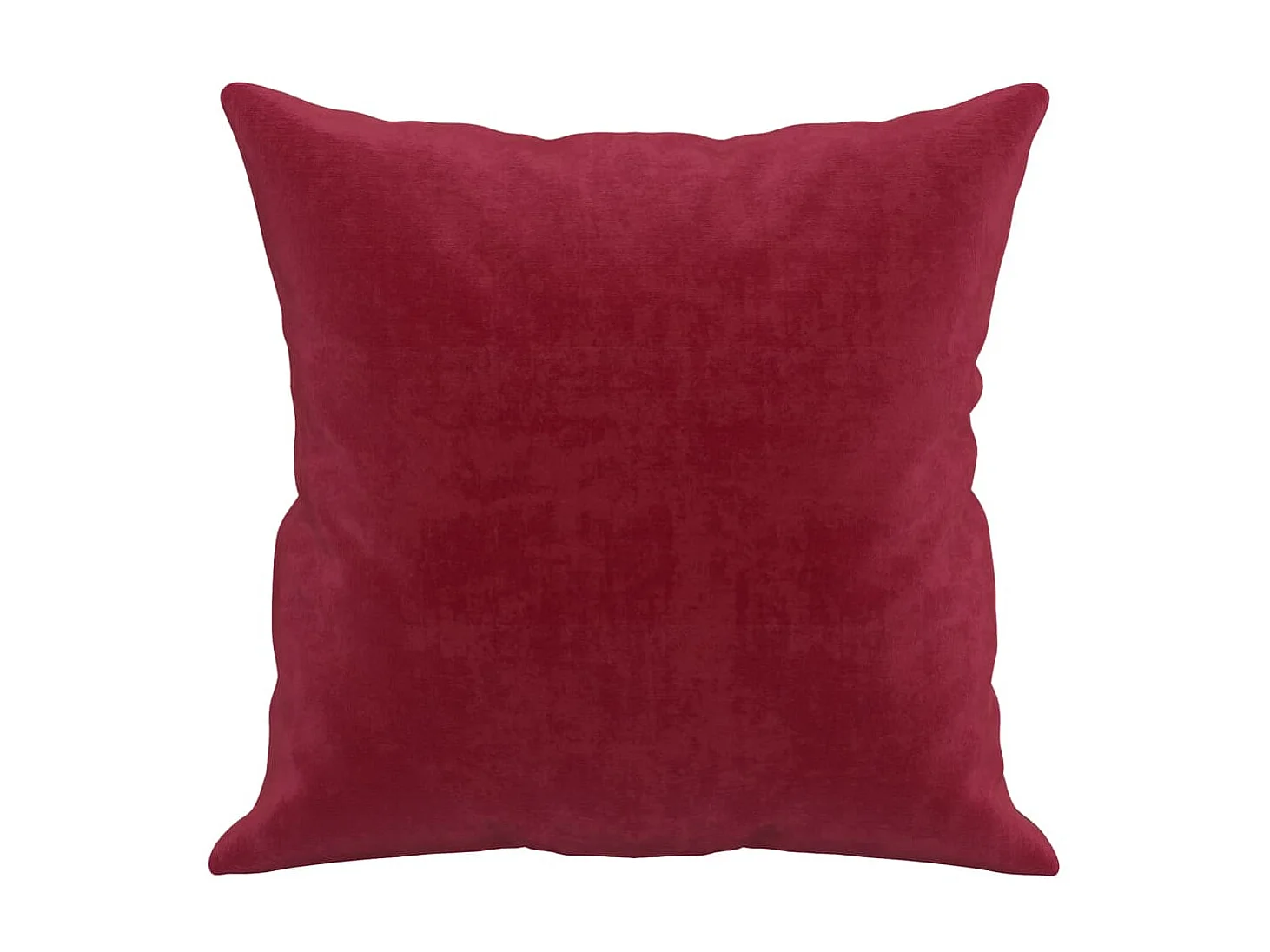 Cojines decorativos 2 uds terciopelo rojo tinto 40x40 cm ES650333