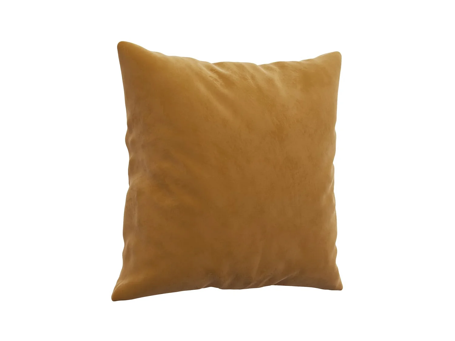 Cojines decorativos 2 uds terciopelo marrón 40x40 cm ES438470