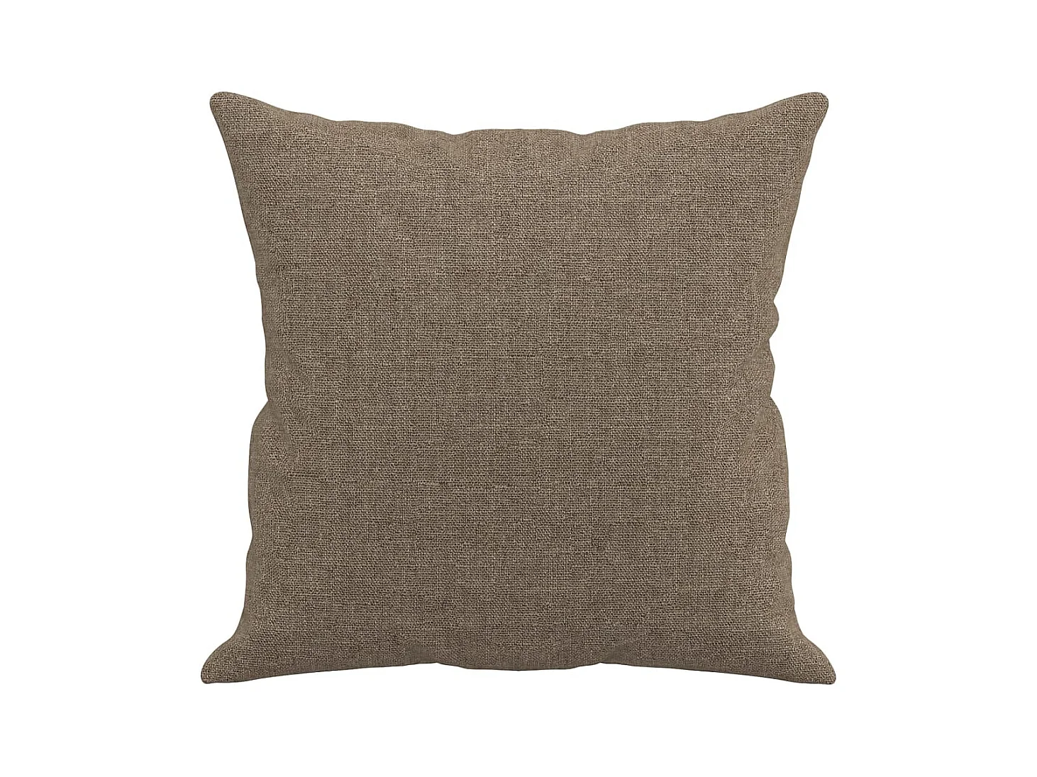 Coussins décoratifs 2 pcs Taupe 40x40 cm Tissu OFR58069