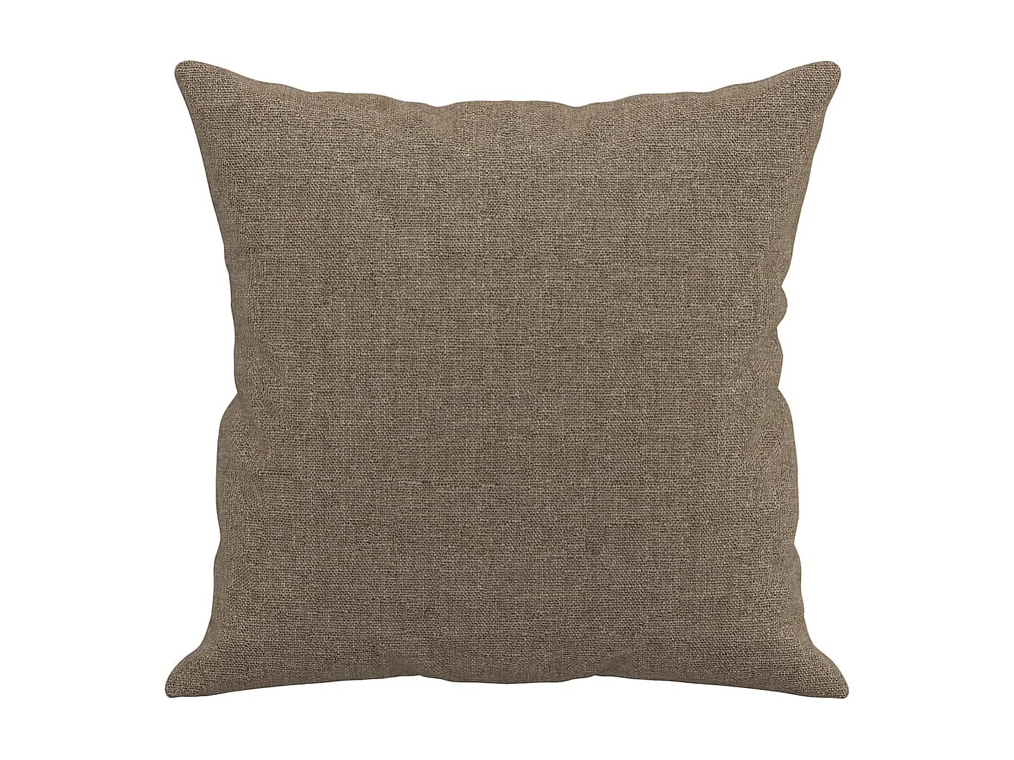 Coussins décoratifs 2 pcs Taupe 40x40 cm Tissu OFR58069