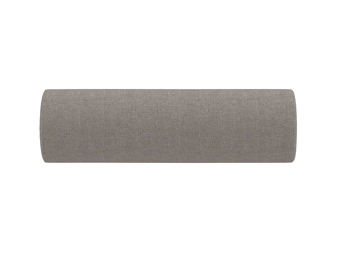 Sierkussens 2 st 15x50 cm stof taupe NL257290