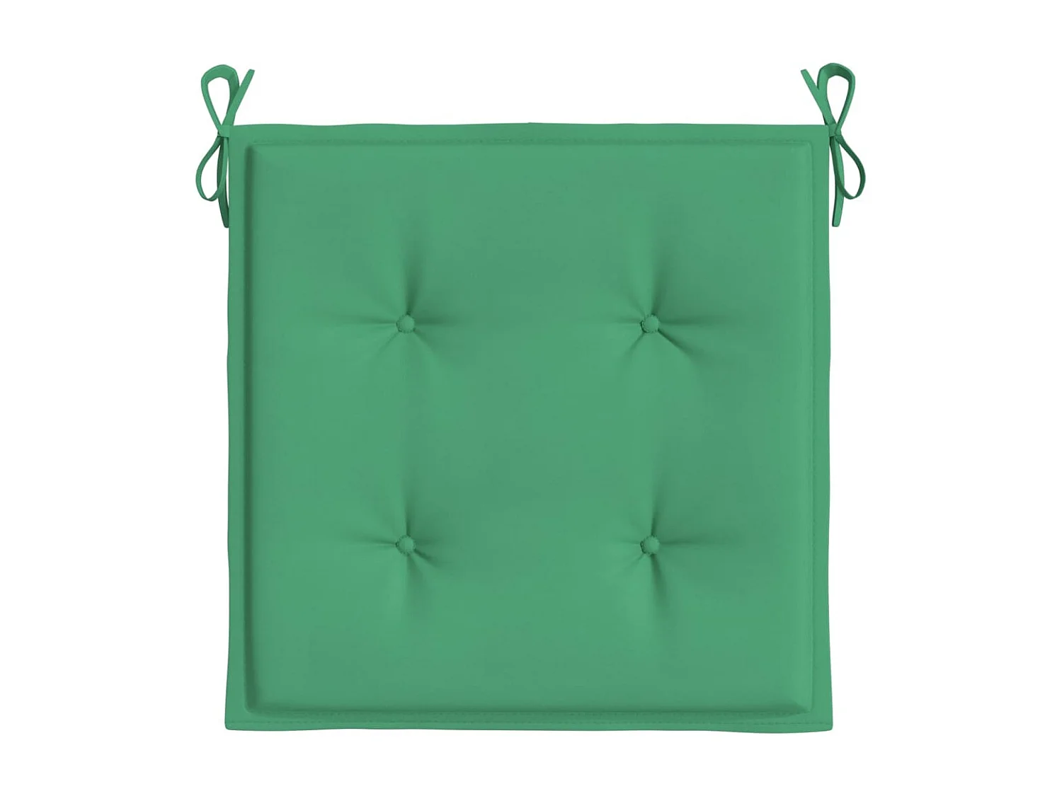 Coussins de chaise de jardin 4 pcs vert 50x50x3 cm tissu oxford OFR77402