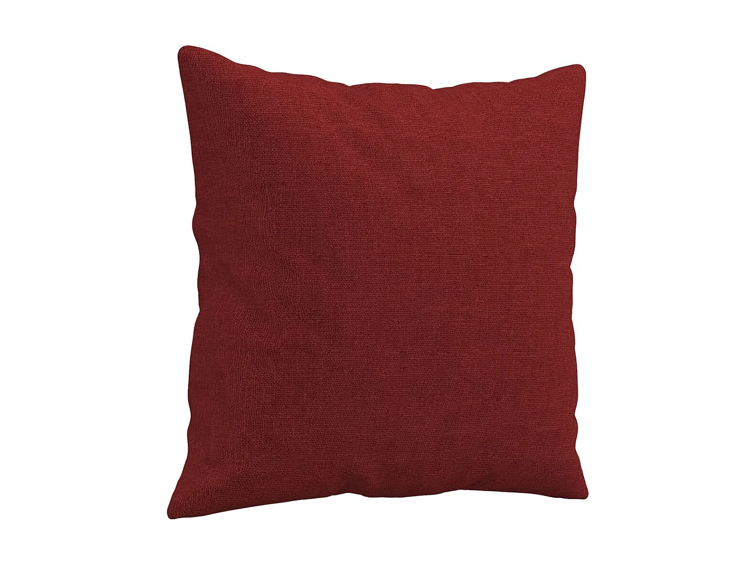 Coussins décoratifs 2 pcs Rouge bordeaux 40x40 cm Tissu OFR97324