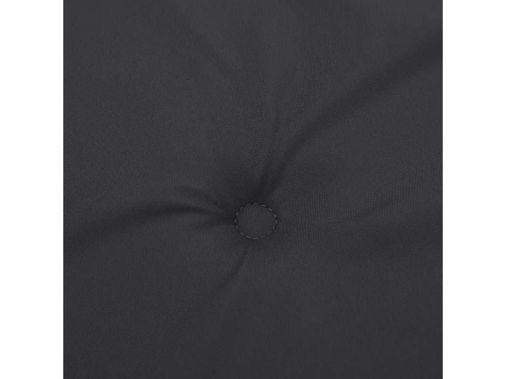 Coussin de banc de jardin noir 200x50x3 cm tissu oxford OFR73421